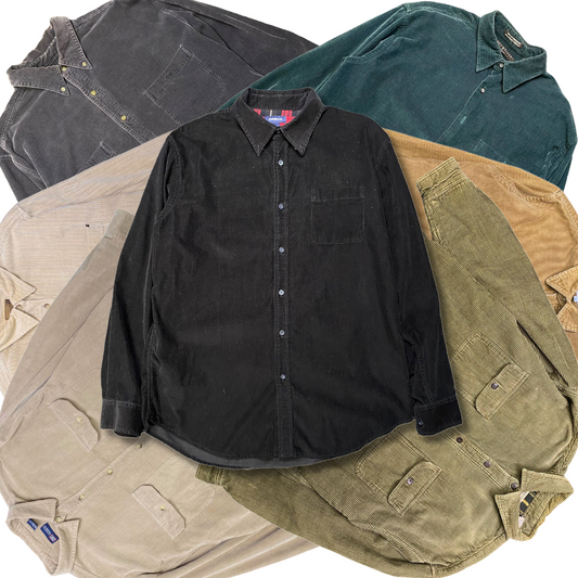 Corduroy shirts