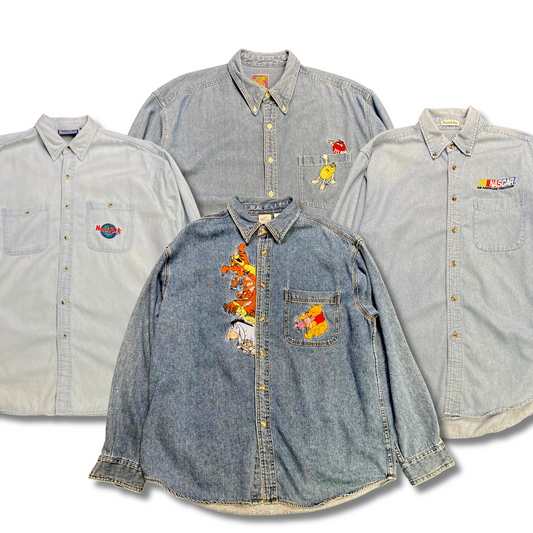 Denim shirts