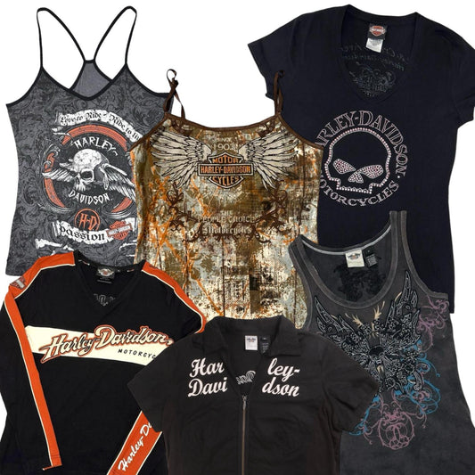 Women’s Y2K Harley Davidson tops