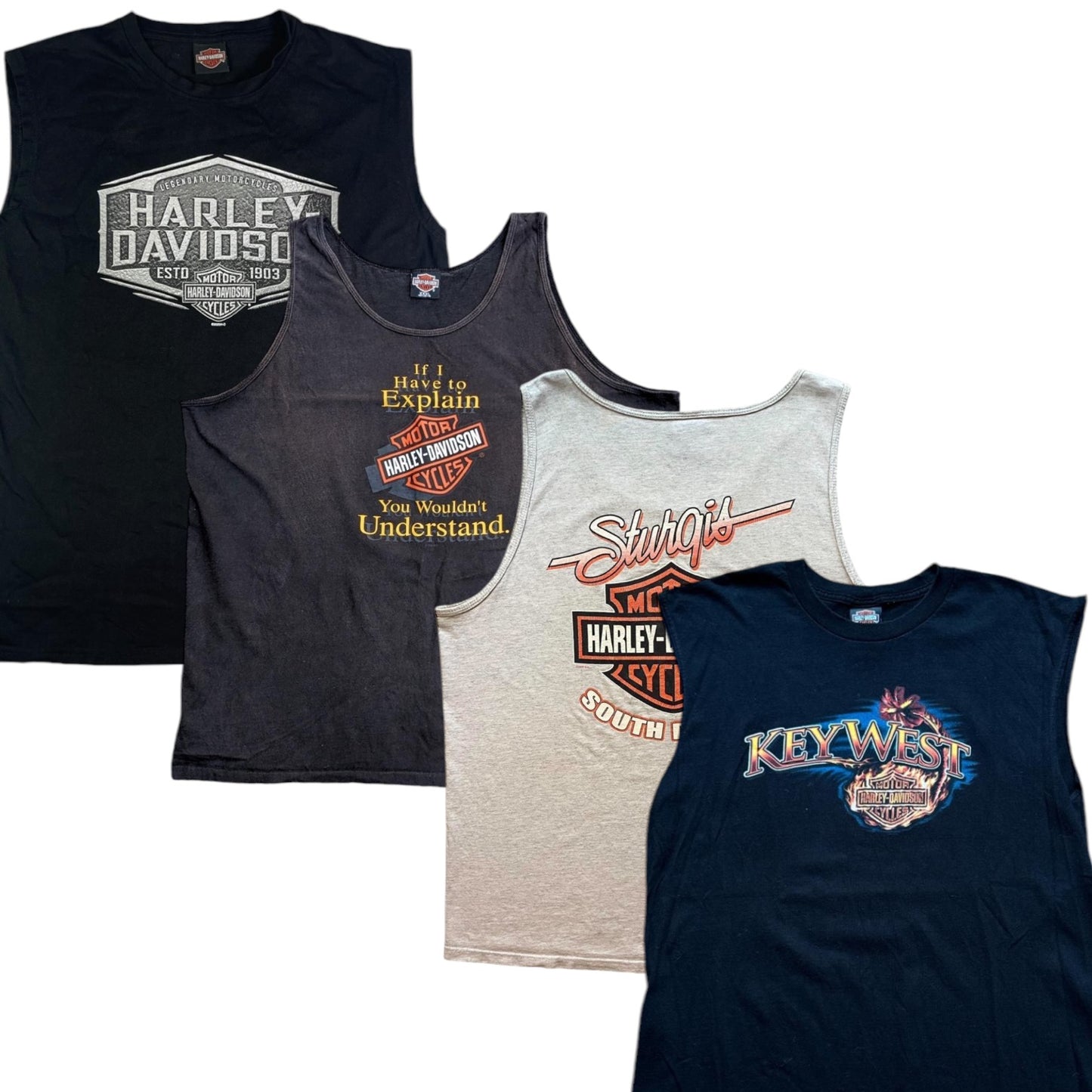 Harley Davidson vests