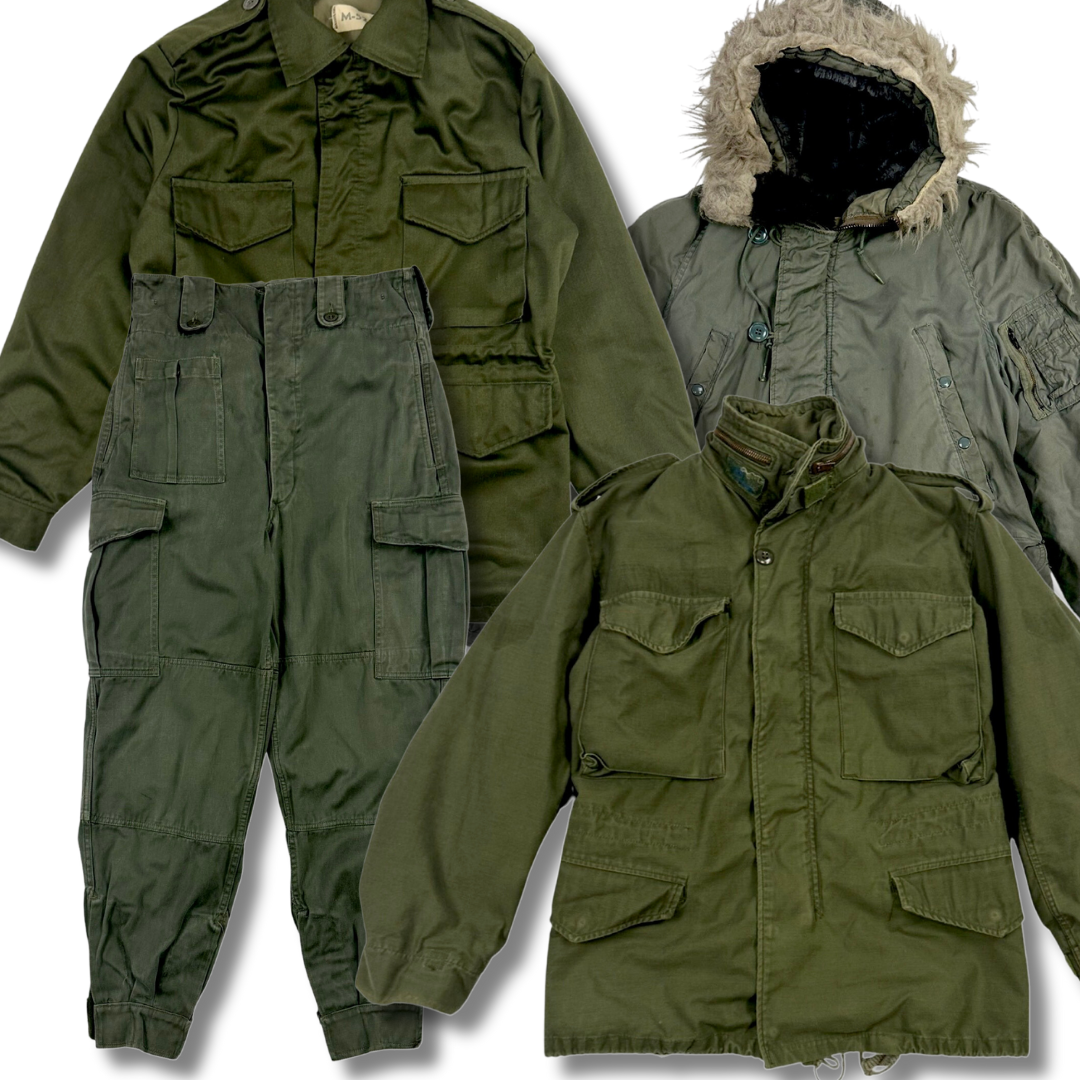 Plain Green Military Clothing